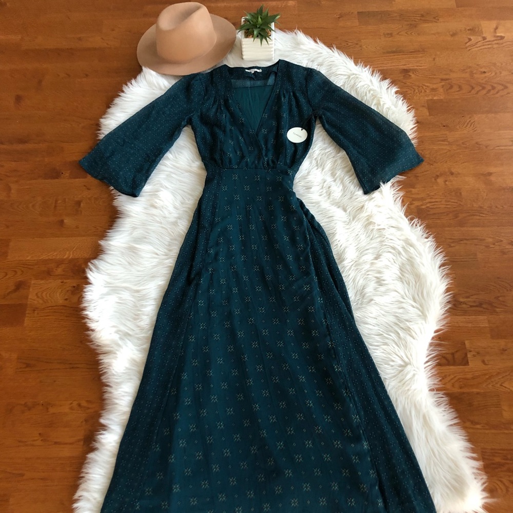 Tularosa Maxi Wrap Dress